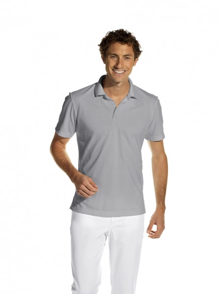 Poloshirt 08/2515 von Leiber, Unisex, Farbe silbergrau